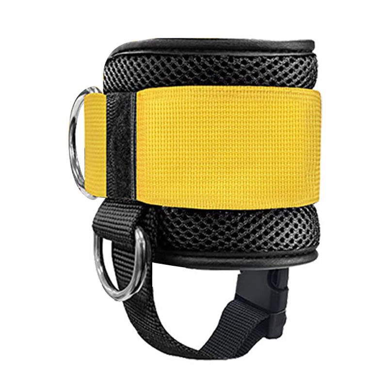 Глезенна опора за тренировки A20 – частична подкрепа, еластично компресиране, подходяща за фитнес, за тренировки на крака и седалищни мускули