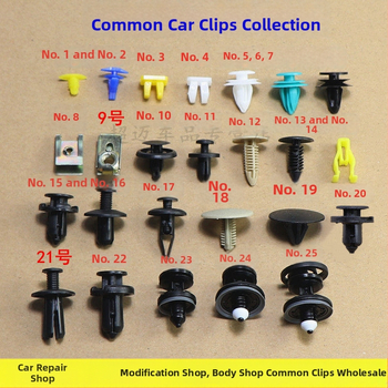 Clip panou interior ușă/portbagaj, oțel inox, model 412, compatibil OEM