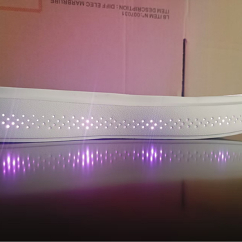 Starlight potplat s dizajnom zvjezdanog neba, optička vlakna, svjetleće kolone, guma, punjiva vibracija