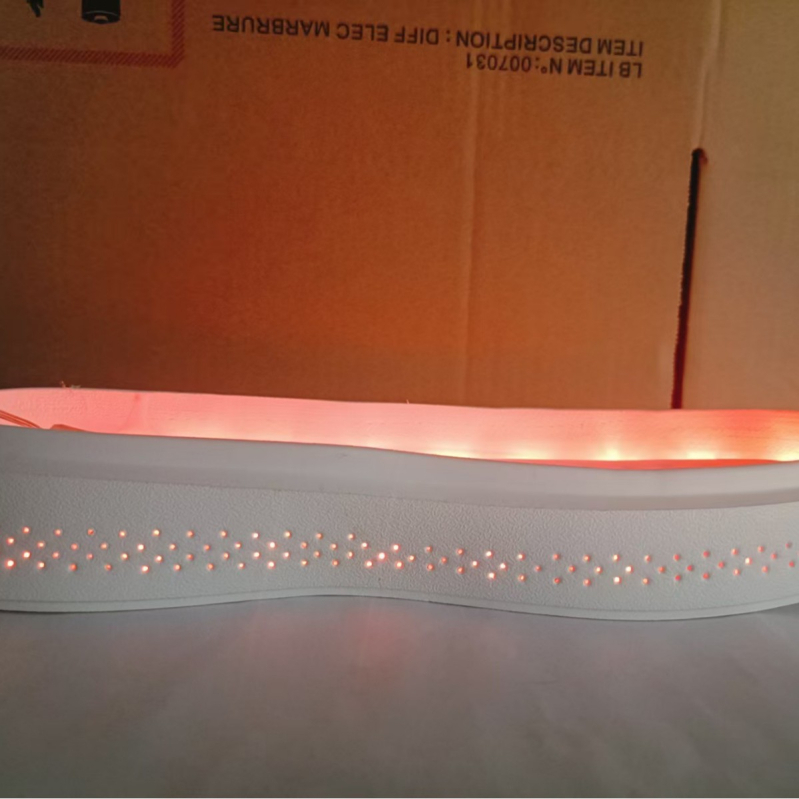 Starlight potplat s dizajnom zvjezdanog neba, optička vlakna, svjetleće kolone, guma, punjiva vibracija