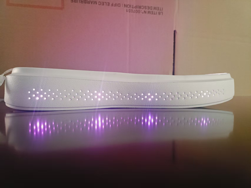 Starlight potplat s dizajnom zvjezdanog neba, optička vlakna, svjetleće kolone, guma, punjiva vibracija