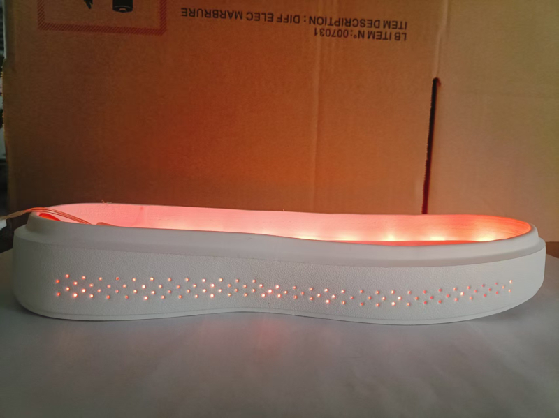 Starlight potplat s dizajnom zvjezdanog neba, optička vlakna, svjetleće kolone, guma, punjiva vibracija