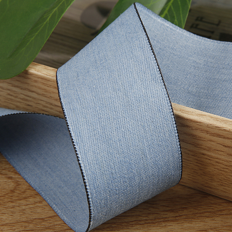 Denim traka od poliestera-pamuka – Elegant; pogodna za odjeću, šešire, dodatke za kosu i DIY projekte