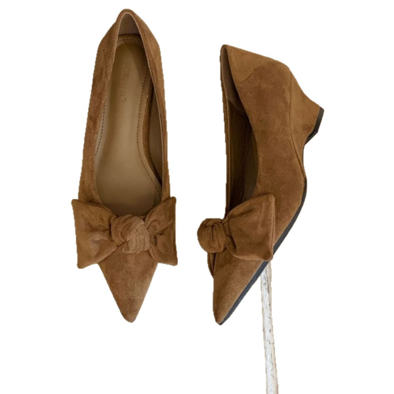 Ženske Mary Jane cipele s oštrim vrhom, klinasti peta 3–6 cm, gornji materijal Super Fiber, leopard uzorak, PU đon