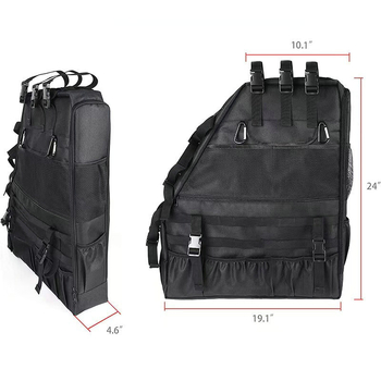 Τσάντα εργαλείων εκτός δρόμου για Wrangler με αντι-ανατροπή στήριγμα (polyester)