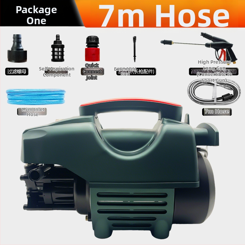 Spălător auto de uz casnic cu presiune înaltă QB – electric, 3 kW, 220 V, presiune maximă 25 MPa