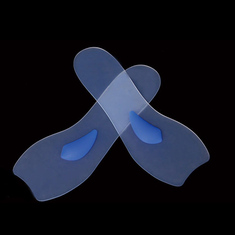 Прозрачни силиконови стелки за дамски обувки с токчета, седемточков дизайн, ортопедична стелка, модел JYZ-XR-QF02, подходящи за лято, пролет и есен