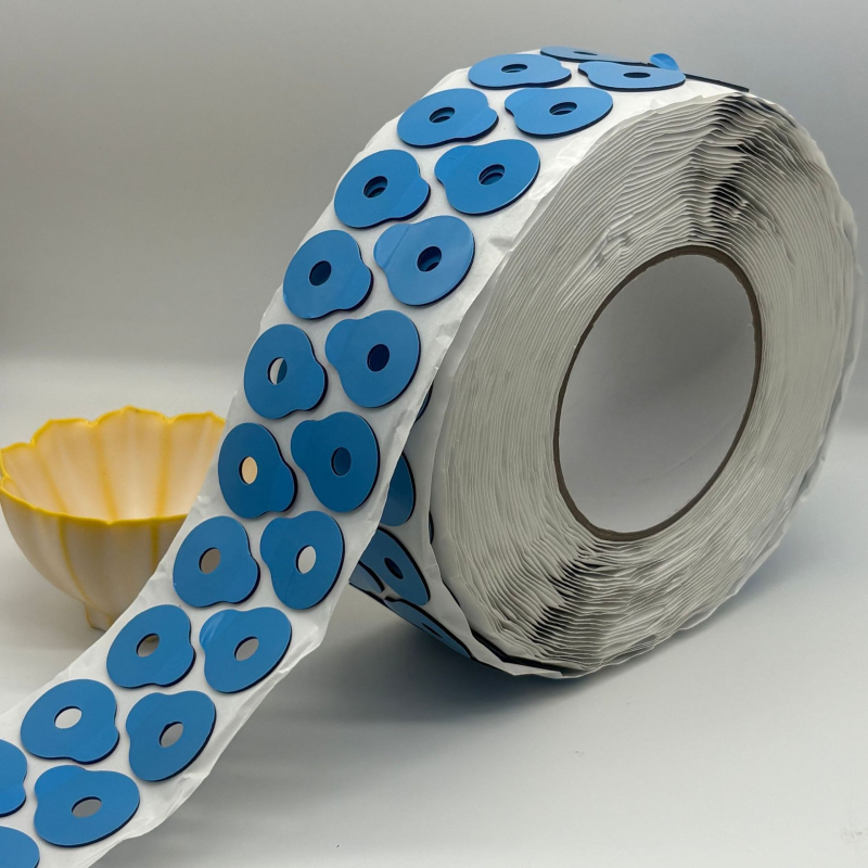 Lencse csiszolásához csúszásmentes ragasztószalag - PE, 0,8 mm, magas hőmérsékletű ragasztó, -20–150°C, üveg kötéséhez