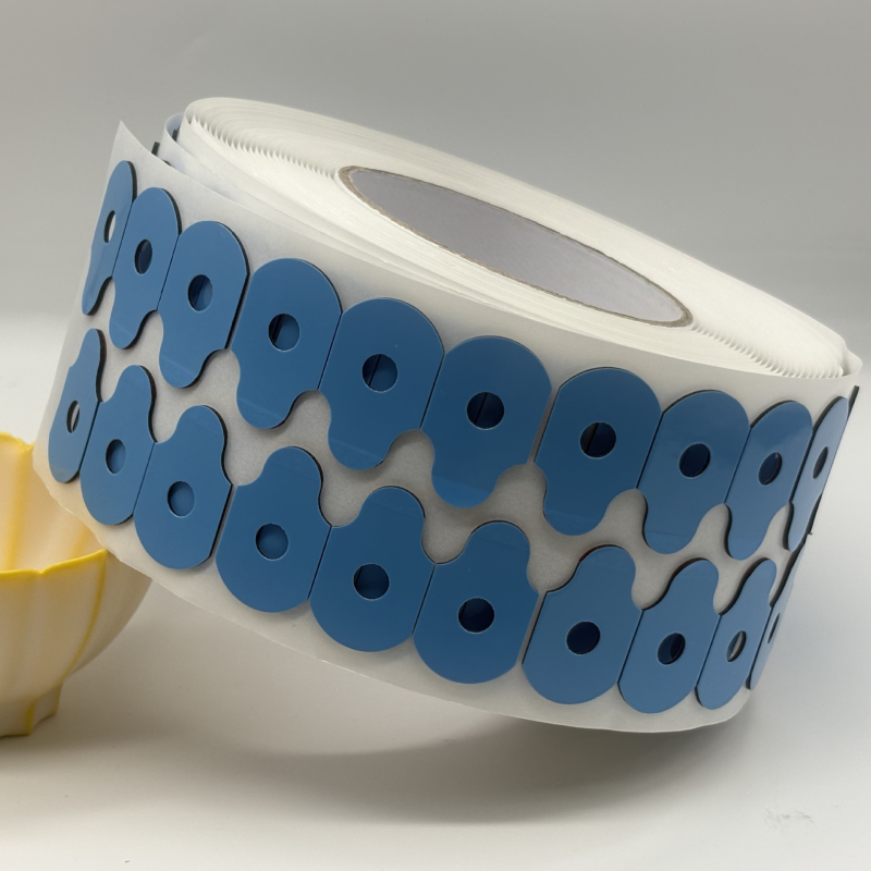 Lencse csiszolásához csúszásmentes ragasztószalag - PE, 0,8 mm, magas hőmérsékletű ragasztó, -20–150°C, üveg kötéséhez