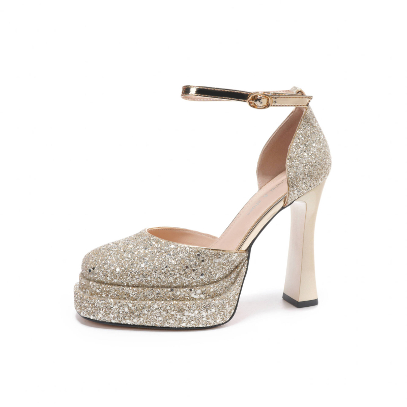 Mary Jane cipele, Lolita stil, debeli pet, kvadratni vrh, vodootporna platforma