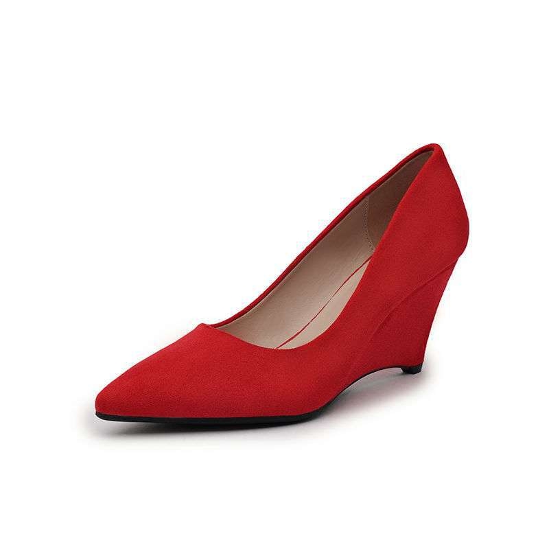 Женски Mary Jane обувки: заострен нос, горна част от изкуствен плюш, ток над 8 см, стил секси, гумена подметка.