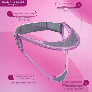 Vratni štitnik PC+TPU, fiksna podrška, korekcija nagiba naprijed, za zdravstvenu njegu i masažu