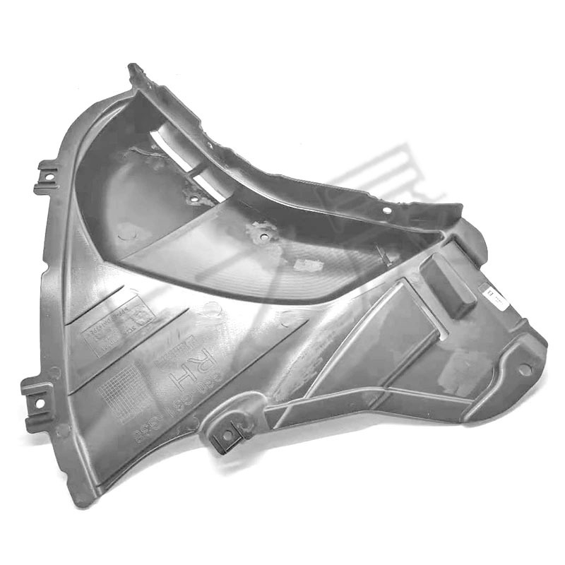 Plastični trokutasti panel unutarnje obloge prednjeg blatnika za BMW 5. seriju, dio 51757340743 i 51757340744