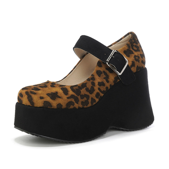 Mary Jane cipele s platformom, velur gornji dio, vodootporna platforma, chunky potpetica iznad 8 cm, gumeni đon