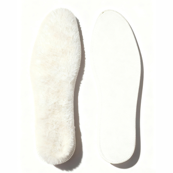 Zimske uloške od ovčje vune sa baršunom, debele i tople, za unisex obuću (cipele, čizme), model Zn White Wool