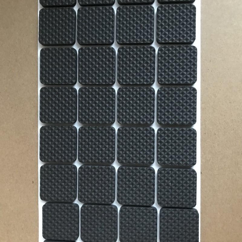 Silikonska EVA podloga za stopalo – protuklizna, izrezana u kružne i kvadratne oblike, samoljepiva s Velcro-om