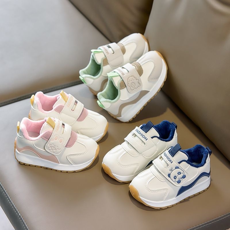 Baba járás tanuló cipő 1–3 éveseknek, műbőr felsőrész, csúszásgátló, tél, talp szintetikus gumi