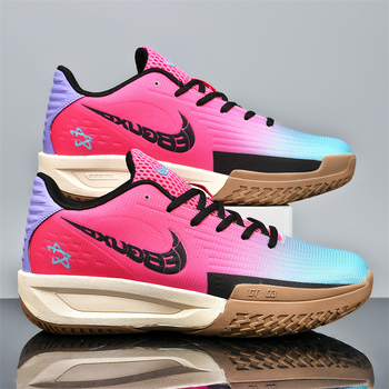 Баскетболни обувки с нисък връх - издръжливи, антихлъзгащи, дишащи, с въздушна възглавница