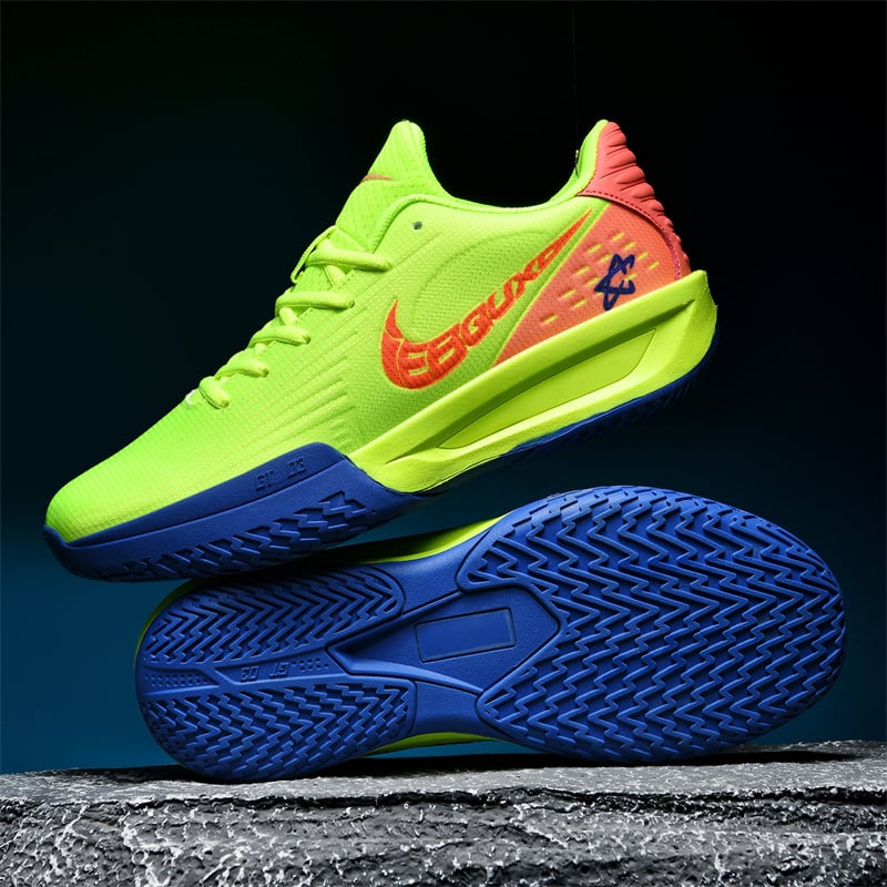 Баскетболни обувки с нисък връх - издръжливи, антихлъзгащи, дишащи, с въздушна възглавница