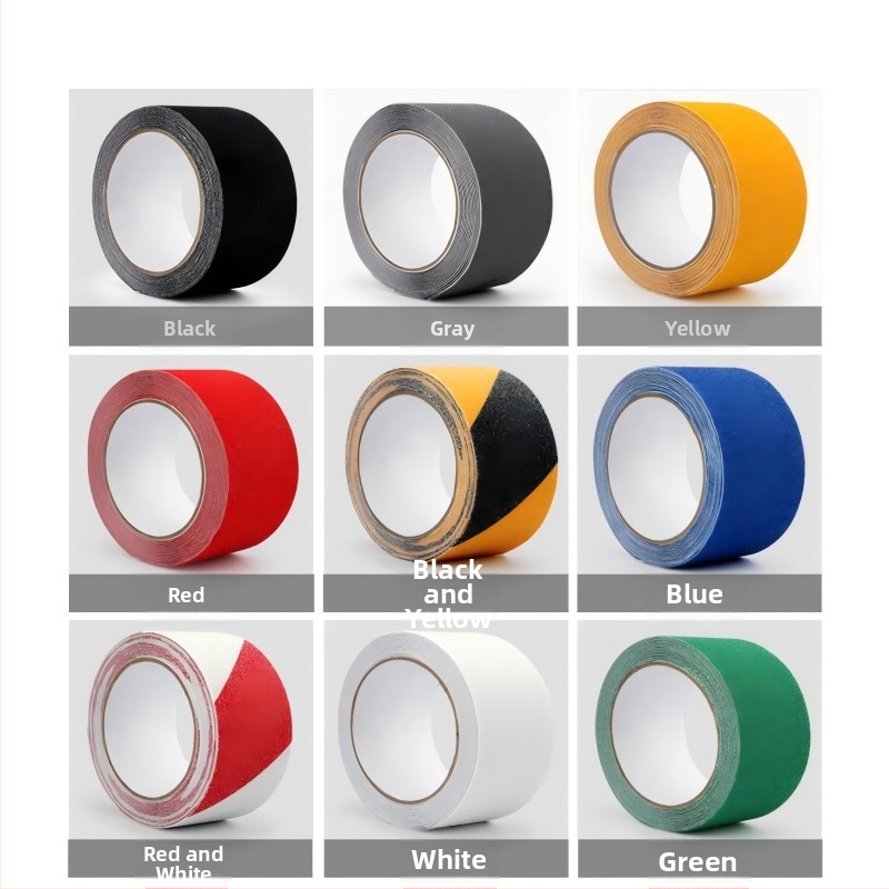 Matte anti-slip PVC szalag lépcsőkhöz és fürdőszobai padlókhoz, vízálló és kopásálló, akril ragasztó, -10°C-tól 70°C-ig