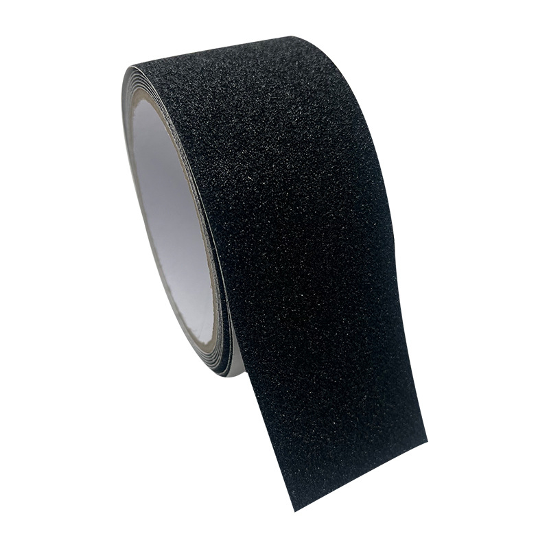 Matte anti-slip PVC szalag lépcsőkhöz és fürdőszobai padlókhoz, vízálló és kopásálló, akril ragasztó, -10°C-tól 70°C-ig