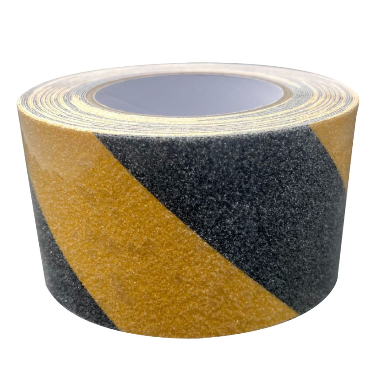 Matte anti-slip PVC szalag lépcsőkhöz és fürdőszobai padlókhoz, vízálló és kopásálló, akril ragasztó, -10°C-tól 70°C-ig