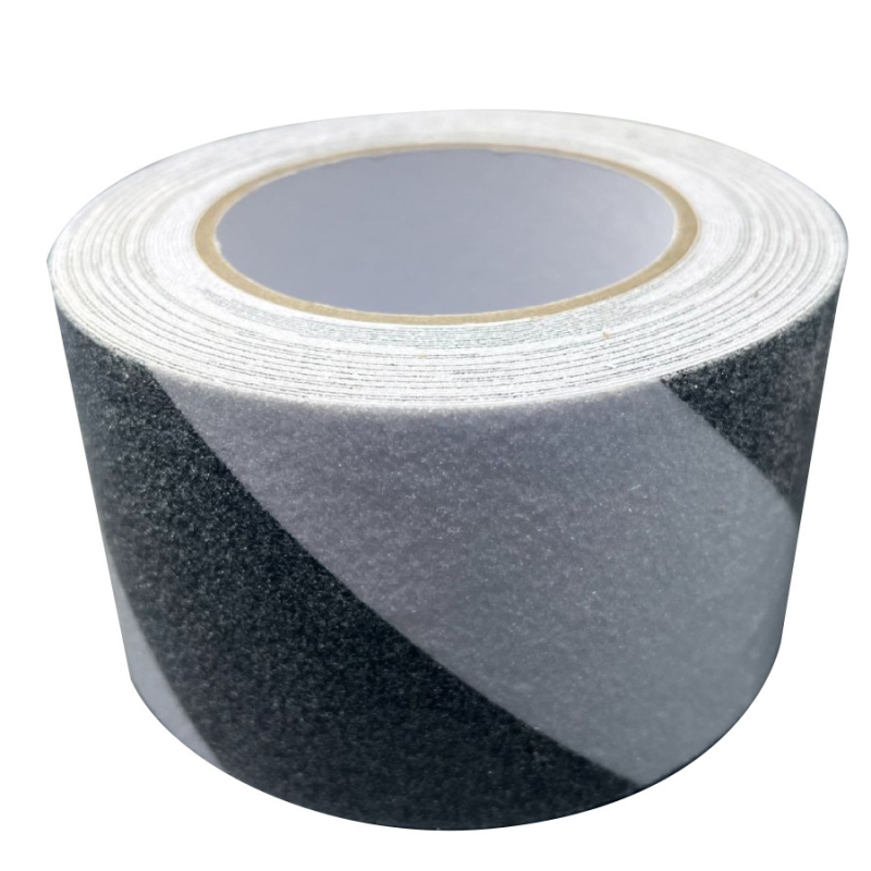 Matte anti-slip PVC szalag lépcsőkhöz és fürdőszobai padlókhoz, vízálló és kopásálló, akril ragasztó, -10°C-tól 70°C-ig