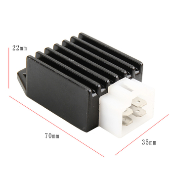 Regulator napona za motocikl s 4 pinom, za GY6 50cc/80cc, 12-14V, 100W, model 1P39QMG