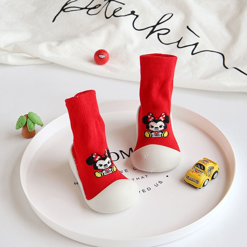 Παιδικά αθλητικά παπούτσια για 12–36 μήνες, μαλακή σόλα, αντιολισθητικά, άνω μέρος από βαμβάκι