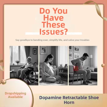 Ghid pentru încălțăminte din oțel inoxidabil, mâner lung, portabil – pentru persoane în vârstă și gravide, utilizare zilnică, tuturor anotimpurilor