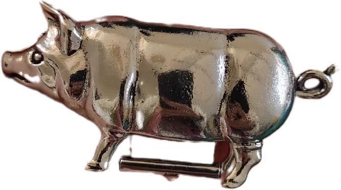 Mini mjerni trak u obliku praščića – dizajn nadahnut starinom, metalno kućište, raspon mjerenja 35, Xiaoliang 020, samostalno pakiranje (Materijal: Metal; Raspon mjerenja: 35; Marka: Xiaoliang; Šifra artikla: 020; Pakiranje: Samostalno)
