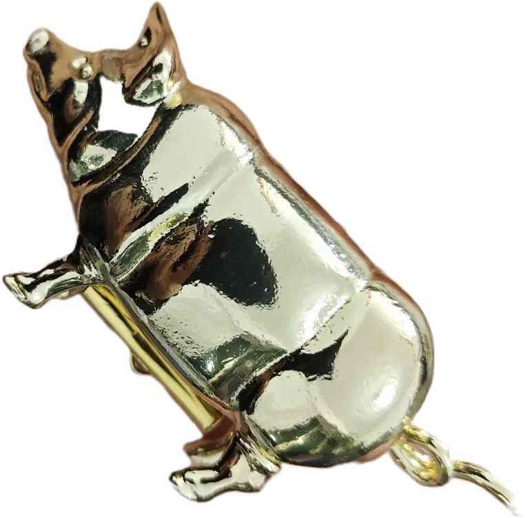 Mini mjerni trak u obliku praščića – dizajn nadahnut starinom, metalno kućište, raspon mjerenja 35, Xiaoliang 020, samostalno pakiranje (Materijal: Metal; Raspon mjerenja: 35; Marka: Xiaoliang; Šifra artikla: 020; Pakiranje: Samostalno)