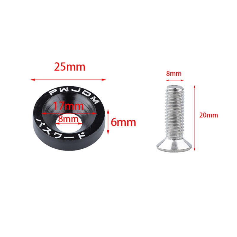 M8 brtvilo od aluminijskog legura - univerzalna prilagodba, kompatibilno s M8 modelima