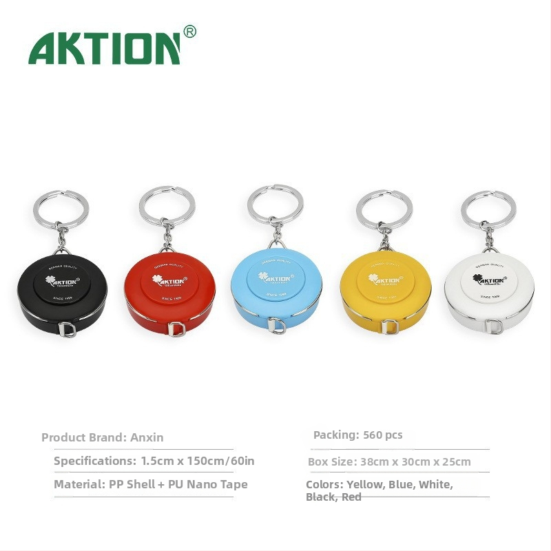 AKTION Meracia páska na oblečenie, vysúvacia PU páska, rozsah 150 cm