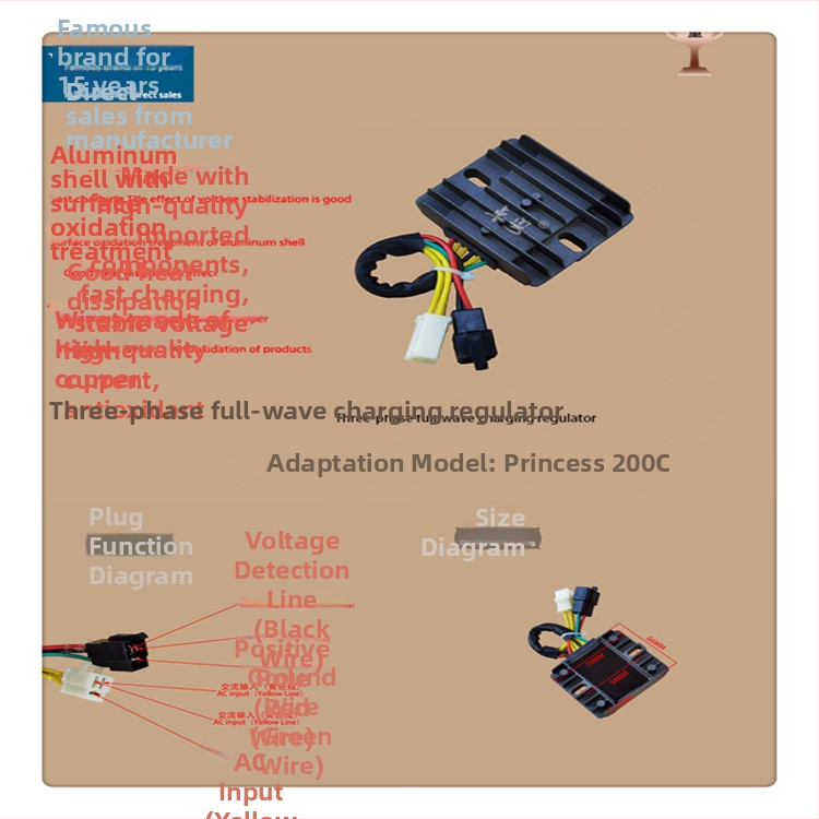 Regulátor napätia 12V, 500W – Model 200, Excellence