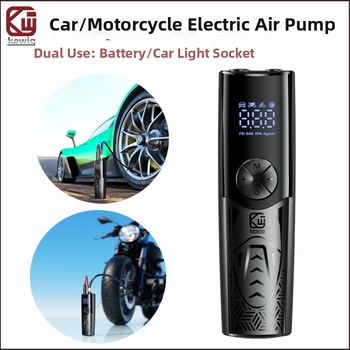 MP-1 pumpa za zrak za automobile i motocikle s digitalnim zaslonom i nadzorom tlaka, 7.4V, 120W