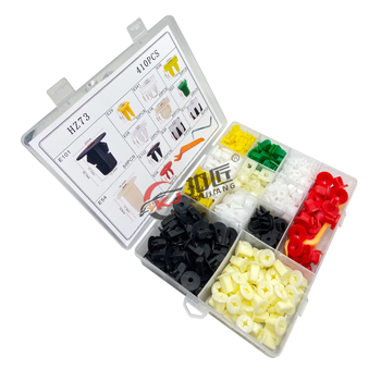 Klipovi za modifikaciju svjetala automobila – kutija 410 kom., Buckler HZ73-410PCS, plastične i najlonske kopče