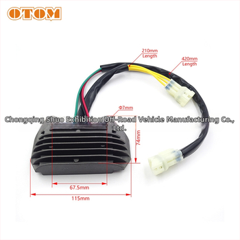 OTOM regulátor napätia/rectifier pre KTM off-road motocykel – vstup 12V, výstup 14.5±0.5V, kompatibilný s KTM