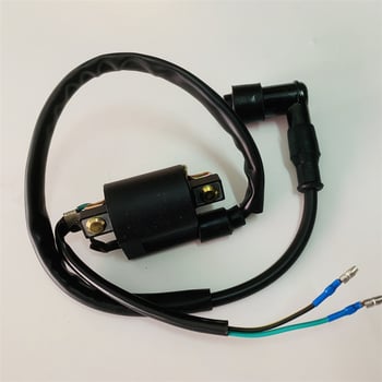 JH70 motorkerékpár gyújtótekercs – magasfeszültség csomag sapkával, 100 cm³ motorhoz, 12V, 500W