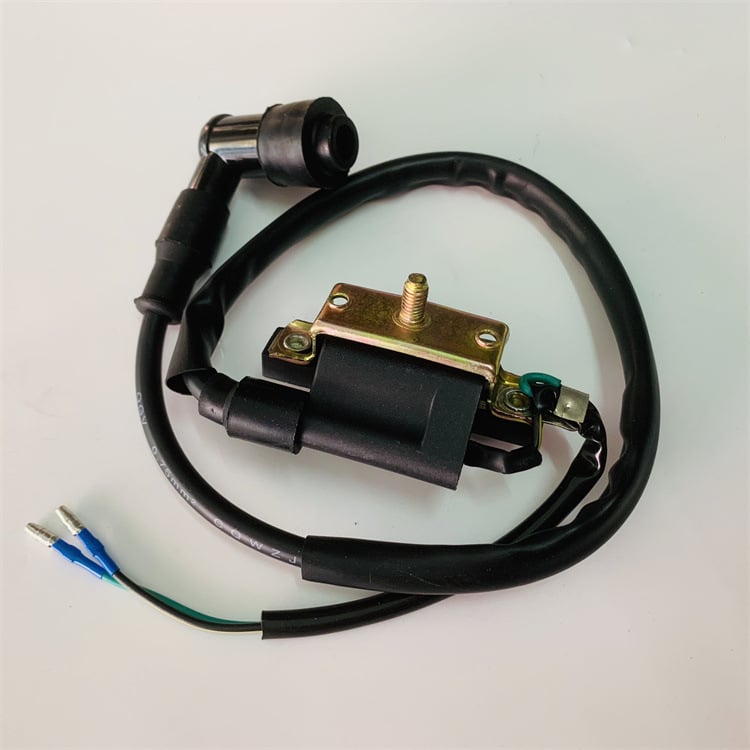 JH70 motorkerékpár gyújtótekercs – magasfeszültség csomag sapkával, 100 cm³ motorhoz, 12V, 500W