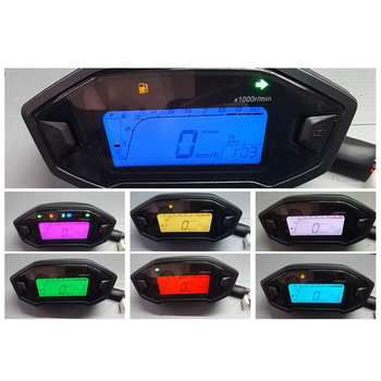 SRX Little Monkey M3 — Универсален държател за прибори на мотоциклет, регулируем, за сензор за скорост, стандартно напрежение, стандартна мощност