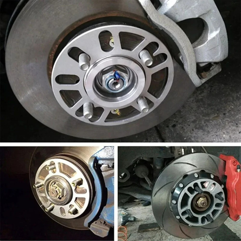 Aluminijska podloška za proširenje flange huba, univerzalna, s 4–56 rupa, debljina 3/5/8/10 mm