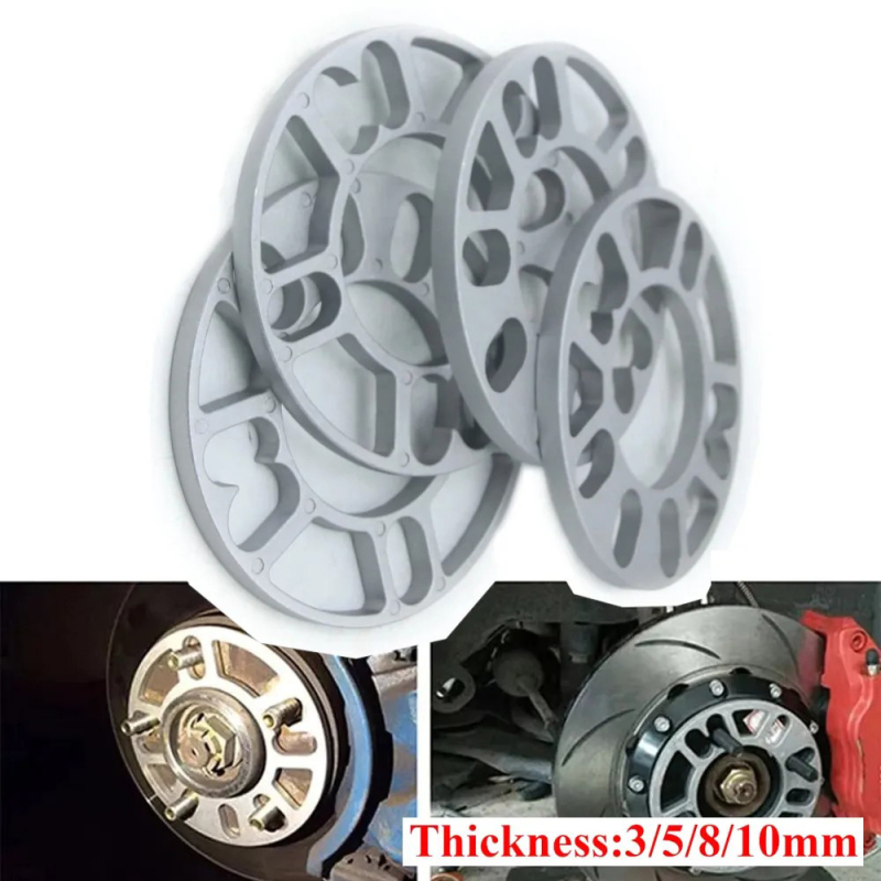 Aluminijska podloška za proširenje flange huba, univerzalna, s 4–56 rupa, debljina 3/5/8/10 mm