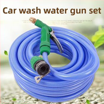 Vysokotlakový vodný pištol na umývanie auta a záhrady – telo z technických plastov, tryska z zliatiny, dosah 6–9 m, vstupná teplota vody do 40°C