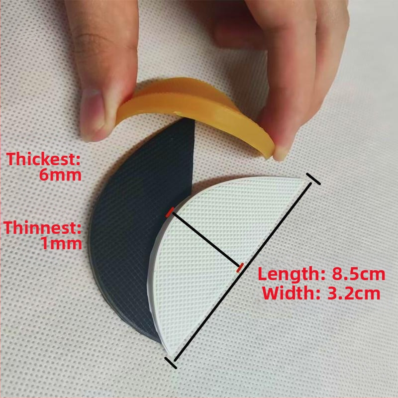 Plaster na opravu podrážky topán z textilu - odolný voči opotrebeniu, protišmykový, letné použitie, bežný štýl