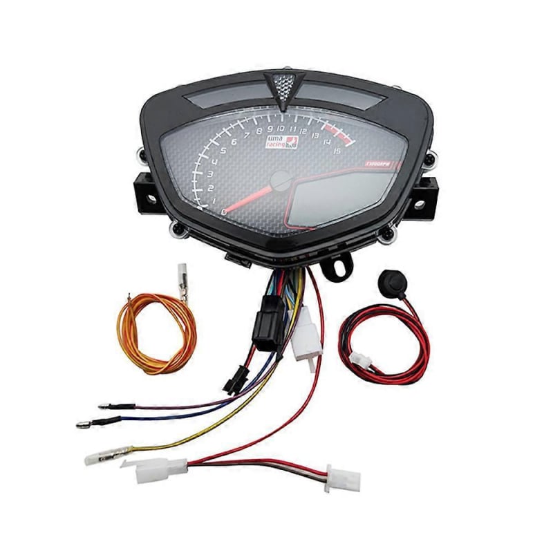 LED instrument ploča za motocikl Yamaha LC135 s odometrom (SRX; model LC135; kompatibilno LC135; artikl C8-3; napon: standardni)