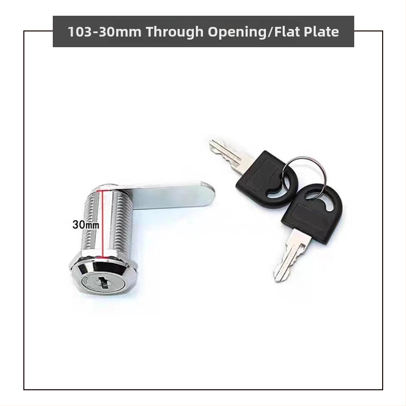 Dokumentumzár postaláda és irodai szekrényekhez | Cinkötvözet, Modell 103, kereskedelmi használatra, modern minimalist dizájn, testreszabható feldolgozás