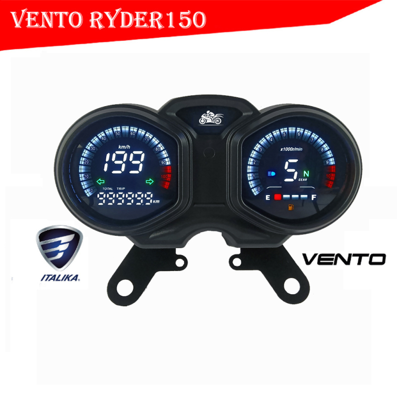 Motociklistički instrument panel, 12V, marka Tiansheng, kompatibilan s VentoRyder150 190, WORKMAN150, VENTO ECLIPSE 200