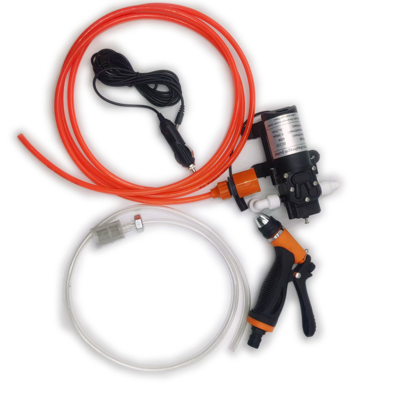 Pištolj za pranje automobila visokog tlaka, ručni kućni alat, 12V 60W, ABS plastična mlaznica, tlak 5 kg, težina 1,45 kg