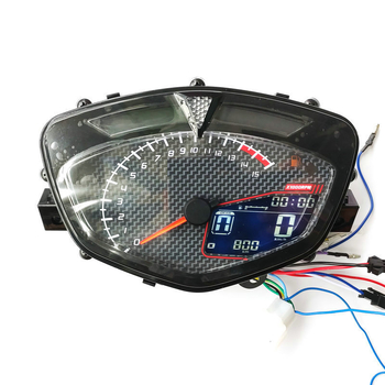 LC135 LCD instrument s kabelom za podešavanje, pokazivač okretaja i razine ulja, 12V, 1W, 7 boja prijelaza